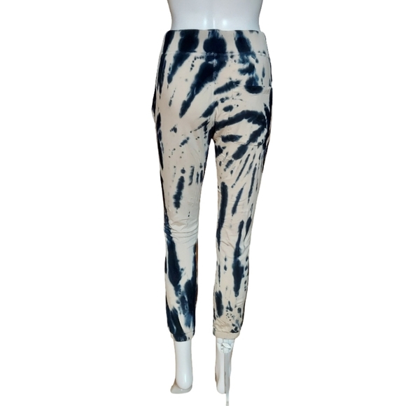 Young Fabulous And Broke Weekend Jogger Navy/Cream Tie Dye - Picture 5 of 14